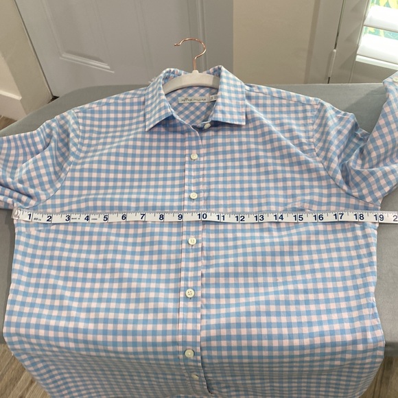 Peter Millar ladies button down long sleeve shirt - Picture 8 of 10